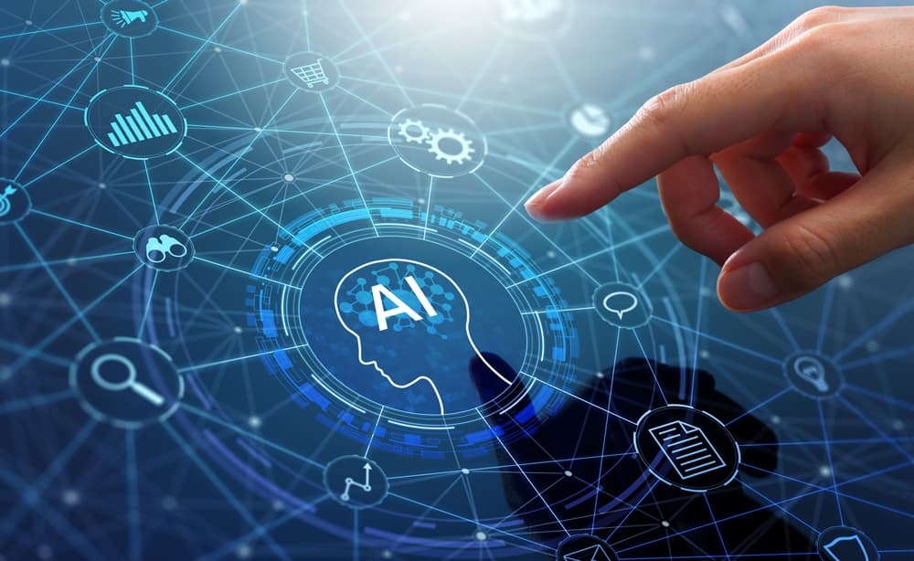ai, brain, mind, concept, abstract, virtual, point, finger, human, touch, machine, computer, think, idea, intelligence, artificial